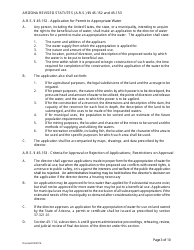 Application for Permit to Appropriate Public Water of the State of Arizona or to Construct a Reservoir - Arizona, Page 3