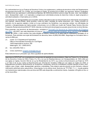 Formulario FA-077-FFS Solicitud De Informacion Y Acuerdo Para Proporcionar Informacion Que Falta - Arizona (Spanish), Page 2