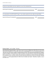 Form SNA-1000A FORPD Rights and Responsibilities - Arizona, Page 2