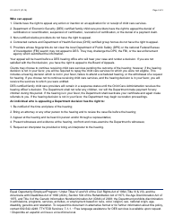 Form CC-041-FF Fair Hearing Request - Arizona, Page 2