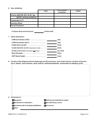 ADEM Form 110 Permit Application for Air Pollution Control Device - Alabama, Page 4