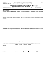 Formulario GCI-1021A-S Plan Individualizado De Servicio Familiar - Paquete - Arizona (Spanish), Page 11