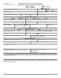 Formulario GCI-1021A-S Plan Individualizado De Servicio Familiar - Paquete - Arizona (Spanish), Page 2
