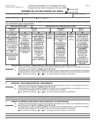 Formulario GCI-1021A-S Plan Individualizado De Servicio Familiar - Paquete - Arizona (Spanish), Page 8