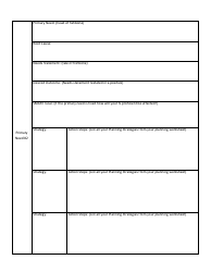 &quot;Integrated Action Plan Worksheet&quot; - Arizona, Page 2