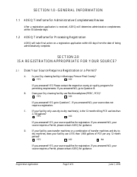 Registration Application Packet for Dry Cleaning Facilities - Arizona, Page 3