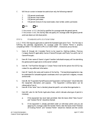 Application Packet for Air Curtain Incinerators General Permit - Arizona, Page 6