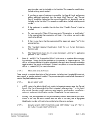 Application Packet for Air Curtain Incinerators General Permit - Arizona, Page 7