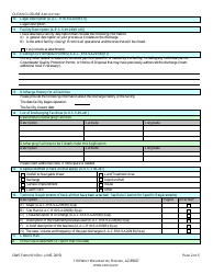 ADEQ Form GWS101 Clean Closure Application - Arizona, Page 4