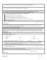 AZPDES Biosolids General Permit Notice of Intent (Noi) Application - Arizona, Page 9