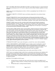 Instructions for ADEQ Form 1 Arizona Pollutant Discharge Elimination System Permit Application - Arizona, Page 12