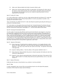 Instructions for ADEQ Form 1 Arizona Pollutant Discharge Elimination System Permit Application - Arizona, Page 4