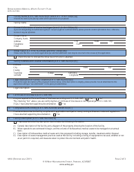 ADEQ Form SWU Biohazardous Medical Waste Facility Plan Application - Arizona, Page 4