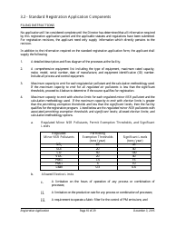Standard Registration Application Form - Arizona, Page 10