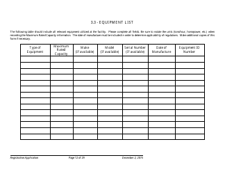 Standard Registration Application Form - Arizona, Page 12