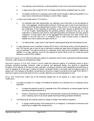 Standard Registration Application Form - Arizona, Page 20