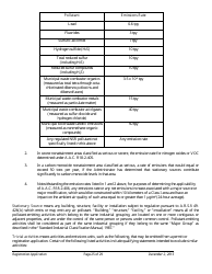 Standard Registration Application Form - Arizona, Page 25