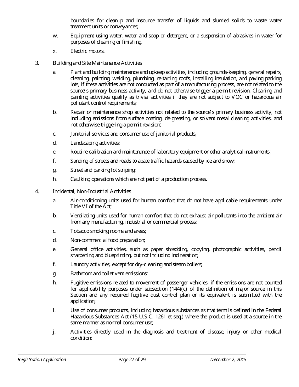 Standard Registration Application Form - Arizona, Page 27