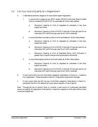Standard Registration Application Form - Arizona, Page 5