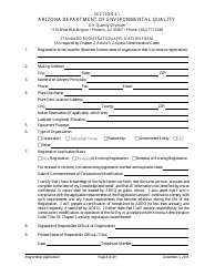 Standard Registration Application Form - Arizona, Page 8