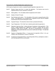 Standard Registration Application Form - Arizona, Page 9