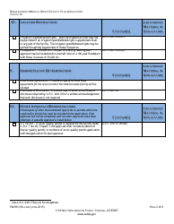 ADEQ Form P&amp;PRU Biohazardous Medical Waste Facility Plan Application Checklist - Arizona, Page 3