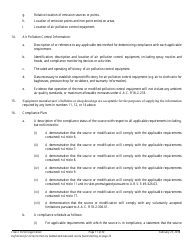 Application Packet for a Class I Permit - Arizona, Page 11
