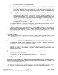 Application Packet for a Class I Permit - Arizona, Page 12