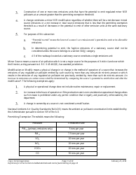 Application Packet for a Class I Permit - Arizona, Page 31
