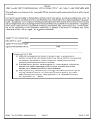 General Permit Application Packet - Boilers - Arizona, Page 18