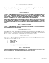 General Permit Application Packet - Boilers - Arizona, Page 6