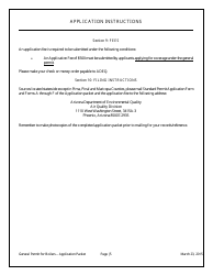 General Permit Application Packet - Boilers - Arizona, Page 7
