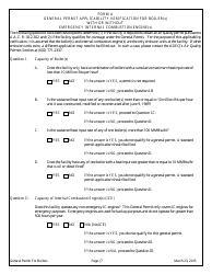 General Permit Application Packet - Boilers - Arizona, Page 9