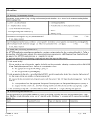 AZPDES Form 2A/2S Arizona Pollutant Discharge Elimination System Application - Arizona, Page 4