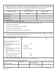 AZPDES Form 2A/2S Arizona Pollutant Discharge Elimination System Application - Arizona, Page 6