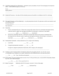 AZPDES Form AZGP2012-001 Notice of Intent (Noi) Form for Infrequent Discharges of Domestic Wastewater to Waters of the United States - Arizona, Page 16