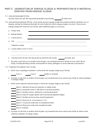 AZPDES Form AZGP2012-001 Notice of Intent (Noi) Form for Infrequent Discharges of Domestic Wastewater to Waters of the United States - Arizona, Page 18