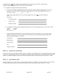 AZPDES Form AZGP2012-001 Notice of Intent (Noi) Form for Infrequent Discharges of Domestic Wastewater to Waters of the United States - Arizona, Page 24
