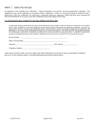 AZPDES Form AZGP2012-001 Notice of Intent (Noi) Form for Infrequent Discharges of Domestic Wastewater to Waters of the United States - Arizona, Page 25