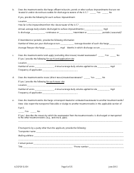AZPDES Form AZGP2012-001 Notice of Intent (Noi) Form for Infrequent Discharges of Domestic Wastewater to Waters of the United States - Arizona, Page 6