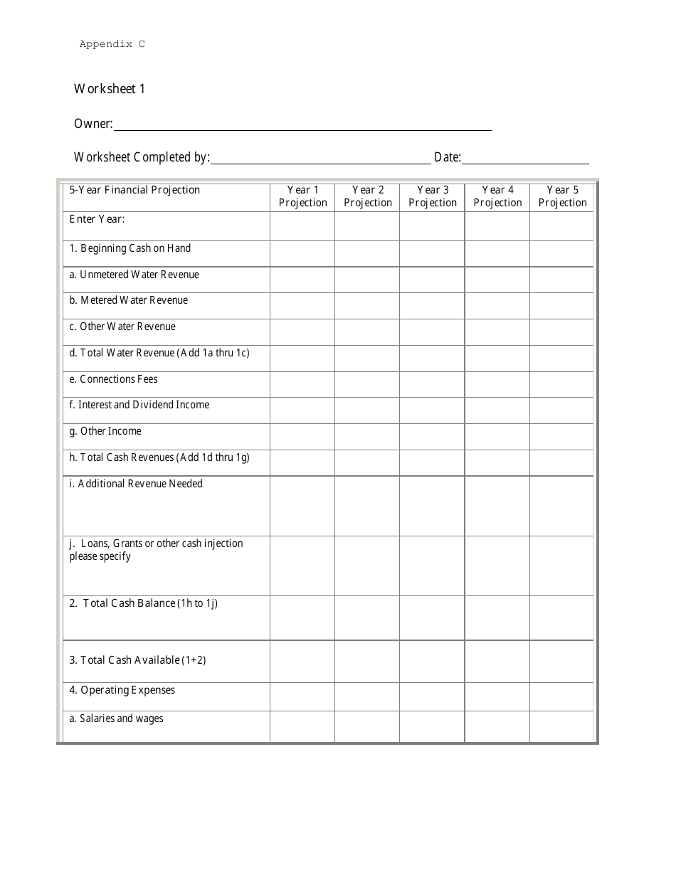 Capacity Development Application for a New Public Water System - Arizona, Page 14