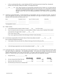 AZPDES General Permit Azgp2012-002 Notice of Intent (Noi) for Minor Discharges of Domestic Wastewater to Waters of the United States - Arizona, Page 4