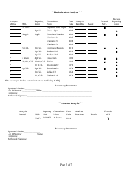 Drinking Water Source Approval Form - Arizona, Page 5