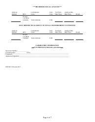 Drinking Water Source Approval Form - Arizona, Page 6
