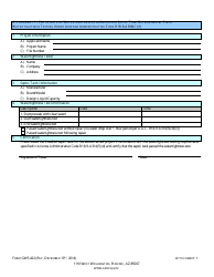 ADEQ Form GWS422 Request for Discharge Authorization for an on-Site Wastewater Treatment Facility - Type 4.02 to 4.23 General Aquifer Protection Permits - Arizona, Page 3
