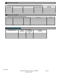 Approval to Construct Drinking Water Facilities Application Form - Arizona, Page 6