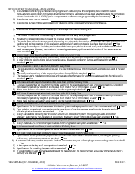 ADEQ Form GWS402 Engineering Review - Notice of Intent to Discharge on-Site Wastewater Treatment Facility Application - Arizona, Page 5