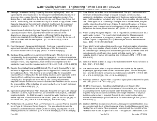 ADEQ Form 222 Water Quality Division - Engineering Review Section - Arizona, Page 3