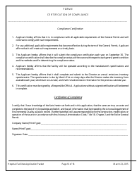 General Permit Application Packet for Hospital Facilities - Arizona, Page 16