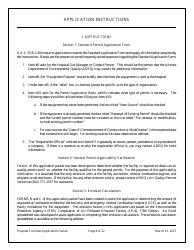 General Permit Application Packet for Hospital Facilities - Arizona, Page 4